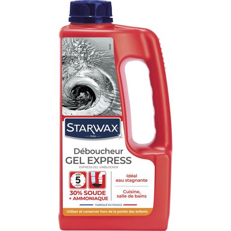 Déboucheur express pour canalisations 1L STARWAX