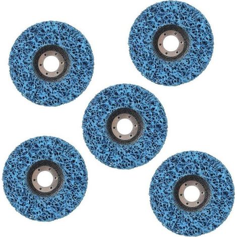 Disques de polissage en polymère, décapants pour peinture, antirouille, produits de polissage et de nettoyage pour enlever la peinture ou la rouille des pièces de carrosserie, des surfaces en bois ou (1/5)