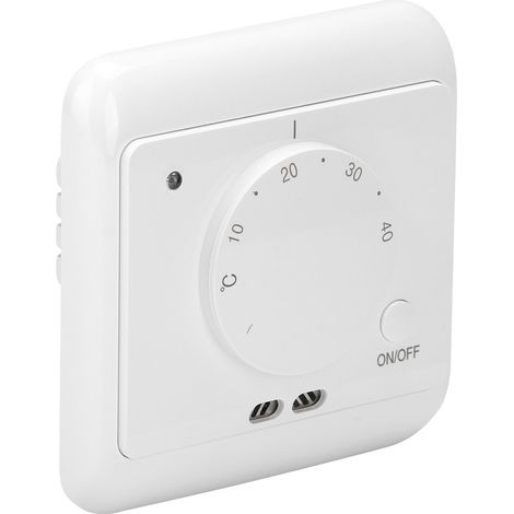 Thermostat mural mécanique 230V 16A pour chauffage électrique - Régulateur de température (1/5)