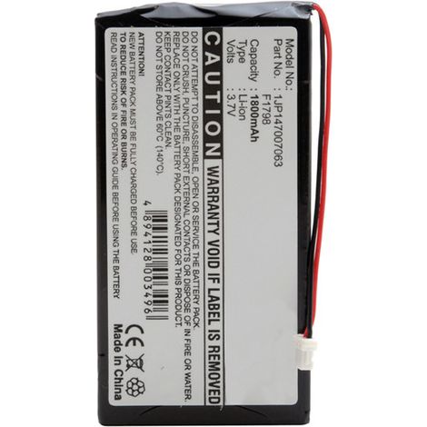 NX - Batterie téléphone, smartphone, GSM 3.7V 1800mAh - B-8602PH-PA211JP147007063F1798 (1/3)