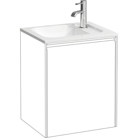 LAUFEN Meda mueble lavamanos slim, 440x340mm, para H421662, 1