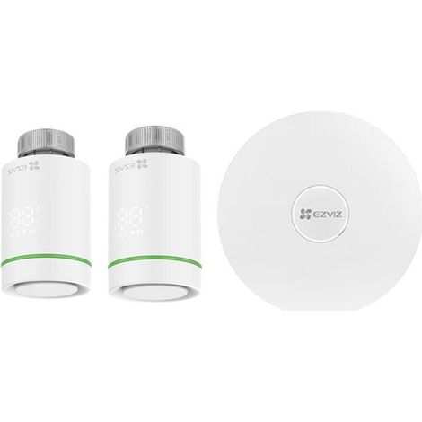 EZVIZ Kit Termostato Intelligente Blanc T55 (1/3)