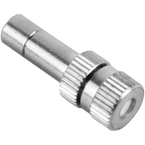Buse de brumisation basse pression, têtes pulvérisation d'atomisation en laiton pour tuyau d'arrosage, conception à connexion rapide le refroidissement, l'humidifica 30 pièces 0.2mm(0.0078in) 50 (1/5)