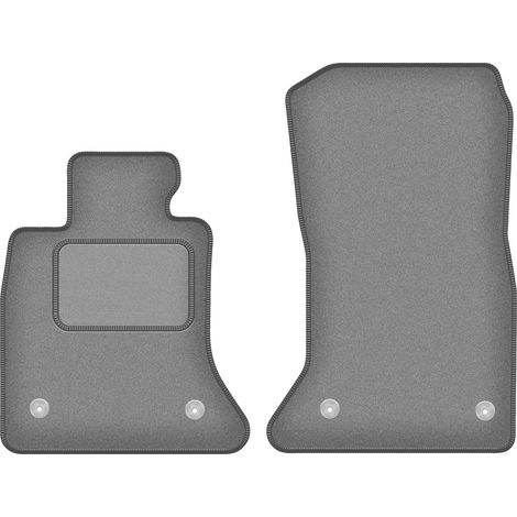Tappetini anteriori per auto per: BMW Serie 5 F10FL berlina (2013-2017) grafite (1/5)