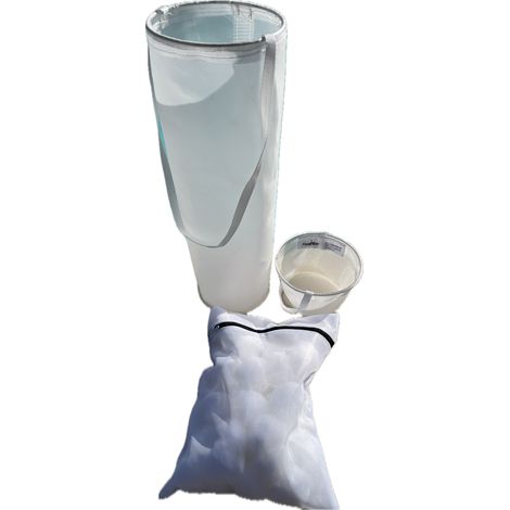 CARTOUCHE DE FILTRATION EASYCLEAN COMPATIBLE WELTICO C3 - ( 1 poche +1 filet de balles +1 Panier skimmer préfiltre ) (1/2)