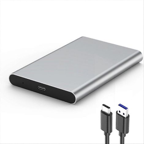 Boîtier USB Type-C pour disque dur mobile SSD/HDD 2,5 pouces USB 3.1 (1/5)