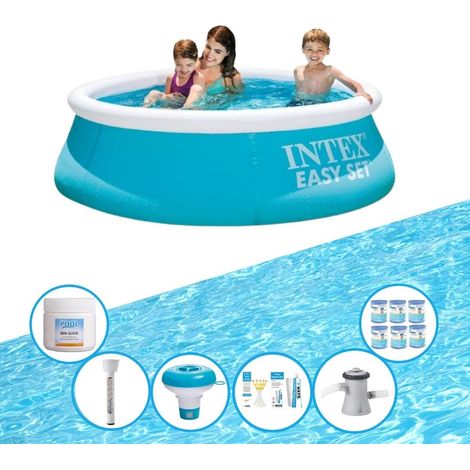 Intex Piscine Easy Set 183x51 cm - Ensemble de piscine - Prix compétitif, livraison rapide! (1/5)