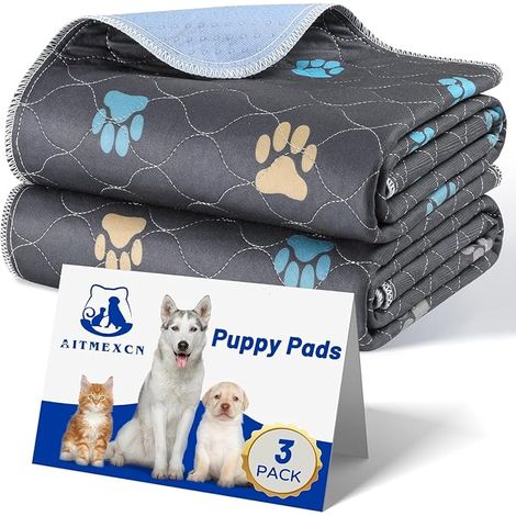 Dog, Dog Mats, 91 x 91 cm Dog Cat Potty Pad Home, Car and Travel (1/5)