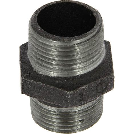 Mamelon fonte noir égal Mâle 1"