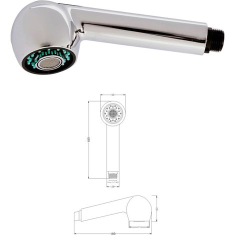 Doccetta cucina ABS cromata 763000CR