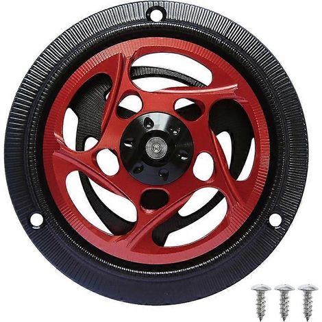 Convient pour : Spring 150, Sprint 150, LX S150, alliage d'aluminium modifié, couvercle de ventilateur rotatif, couvercle de ventilateur (rouge) (1/5)