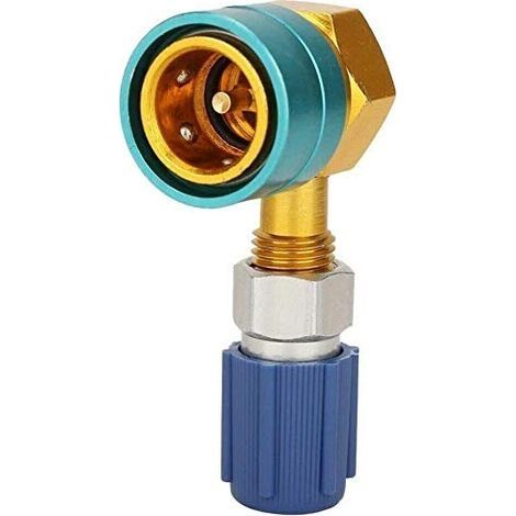 R1234YF adaptateur R134A connecteur de Port de Conversion côté basse tension coupleur rapide (1/4)