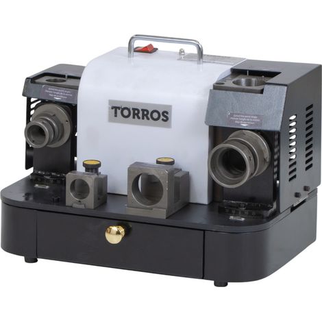 Affûteuse de mèches professionnelle de 3 à 30 mm 4000 rpm 0,3 kW 230V y compris 12 pinces ER20 et 14 pinces ER40 Torros AM30PRO (1/5)