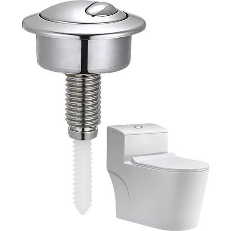 Bouton poussoir de rechange pour toilettes (1/5)