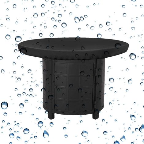 protection ronpour brasero protection pour plaque feu Housse robuste et imperméable pour brasero terrasse (1/5)