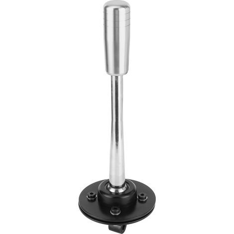 Rotule de levier de vitesses à course courte réglable de 265 mm (10,4 pouces), compatible avec les BMW Série 3 et Série 5 (E30, E36, E46, E34, E39, Z3), couleur argent. (1/5)