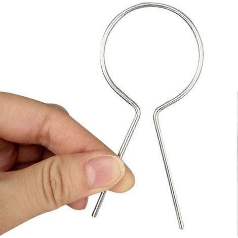 100 colliers de serrage pour clôtures, attaches de câbles, clôtures extérieures portables, sangles de fixation, clôtures, pour projets de clôtures en grillage - JBMEDIA (1/4)