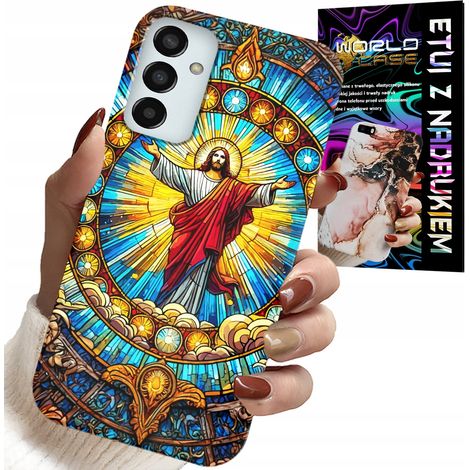Custodia per Samsung Galaxy M23 - religione Gesù Cristianesimo + vetro (1/5)