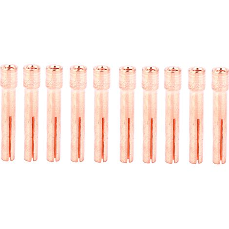 Pince de soudage TIG 13N23 (3/32 pouces) en cuivre pour torche WP9/20/25, 10 pièces (1/5)