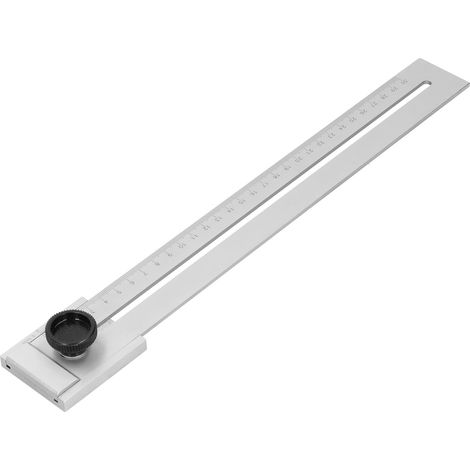 Règle de traçage pour un marquage précis, mesure parallèle en menuiserie, outil en acier au carbone, 300 mm