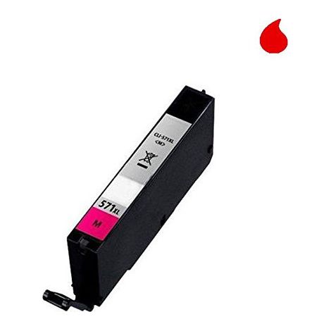 Link Kompatible Tintenpatrone Canon CLI-571XL Magenta 13 ml
