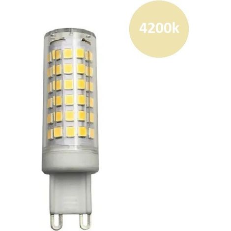 Lampadina led attacco G9 7w 75D luce bianca fredda naturale calda alta luminosità  Naturale 4000k