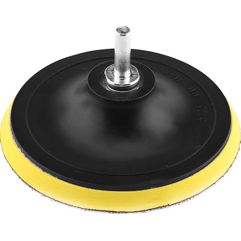 Kit 19 pièces tampons éponge 125mm pour polisseuse voiture, lustrage, cirage, avec adaptateur M14 pour perceuse (1/4)