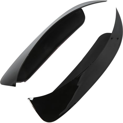 2 ailerons de pare-chocs arrière noir brillant de remplacement pour Mercedes Classe GLA X156 GLA200 260 GLA45 AMGLine 2013-2019 (1/5)