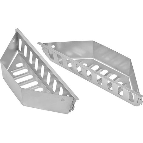 Paniers à Charbon Char-Basket pour Barbecues à Charbon Weber 47, 57 et 67 cm, Panier à Charbon de Bois pour Chaleur Directe et Indirecte, Accessoires pour Weber 7403, 2 Pièces (1/5)