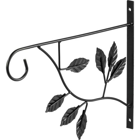 Aufhänger Strend Pro, Halter für Blumentopf, schwarz, Metall, 30,5x25 cm
