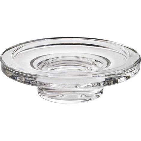 Jabonera NEW WAVES Cristal transparente