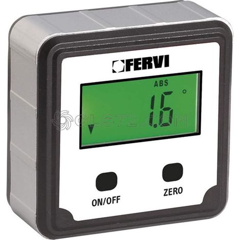 NIVEL CUADRA DIGITAL LCD 0 ÷ 90° MAGNETICO FERVI L080 (1/2)