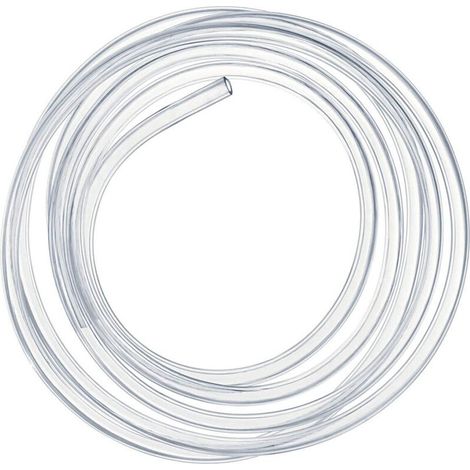 Tuyau flexible transparent de 3 mètres – Diamètre intérieur 10 mm – Diamètre extérieur 12 mm – PVC flexible pour liquides et irrig (1/5)