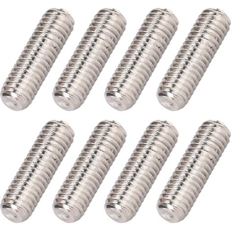 Lot de 50 vis sans tête A2-70 inox M3x10, assortiment quincaillerie, fixations résistantes pour bricolage et maintenance. (1/5)