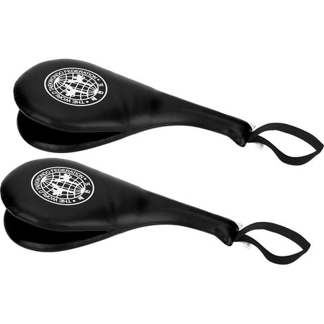 Cible d'entraînement en mousse PU souple pour boxe, taekwondo et karaté, pour adultes et enfants (noir) (1/5)