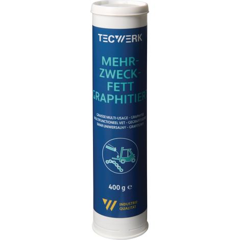 Grasa multiusos grafitada 400g negra cartucho TECWERK (1/2)