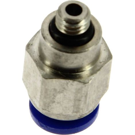 Raccord pneumatique instantané Ø4 fileté mâle M5 (1/2)