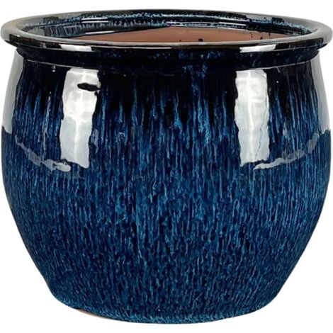 Vaso NEWTON 44x35cm blu abisso