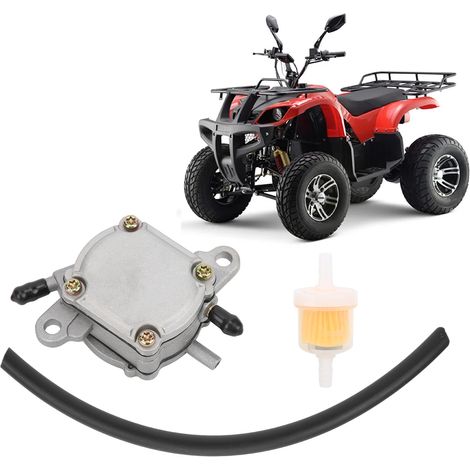 Pompe à carburant avec filtre pour scooter 50cc 125cc 150cc Gy6, ATV et karting (1/5)
