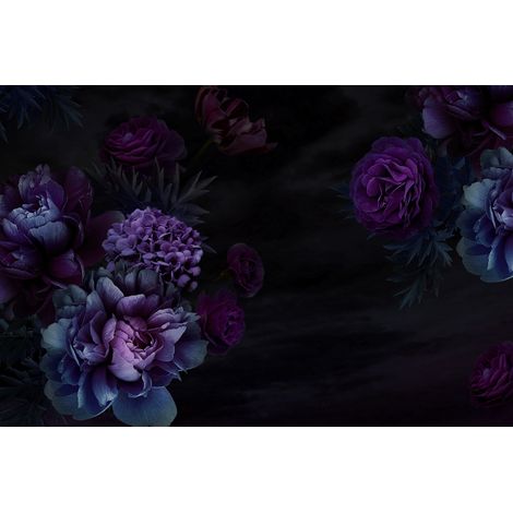 Papier peint panoramique - Fleurs - 130 cm x 87 cm (1/2)