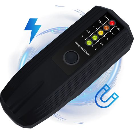 Détecteur de rayonnement de champ électromagnétique haute sensibilité et précision, testeur CEM avec voyant LED (1/5)