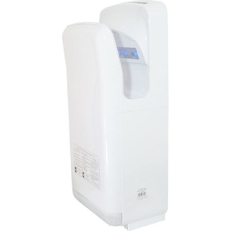 TrAdE Shop Traesio - Asciugamani Elettrico Ad Aria Jet Hand Dryer Automatico Per Alberghi Bar Hotel - (1/4)