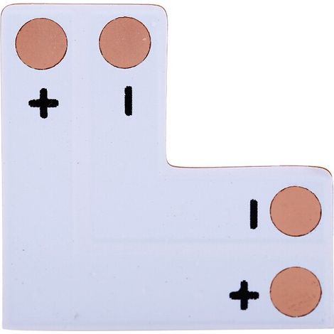 Bande LED flexible SMD3528, carte nue, adaptateur PCB, largeur 8 mm, type L