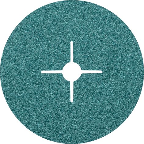 PFERD TOOLS Zirkon Fiberscheibe Ø 180mm Z24 für hohen Abtrag auf Stahl 25 Stk (1/4)