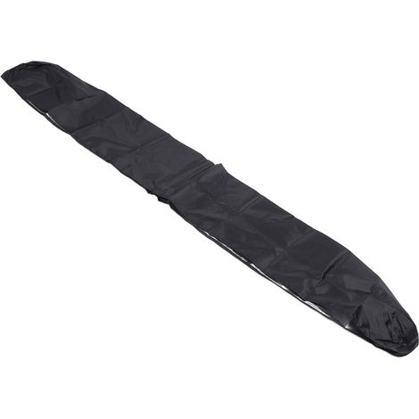 Housse de protection pour store banne repliable en tissu oxford imperméable anti-poussière pour terrasse jardin balcon extérieur noir 2m / 6.6ft (1/5)