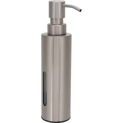 Distributeur de savon liquide, flacon de gel douche et lotion, accessoire de salle de bain (1/5)