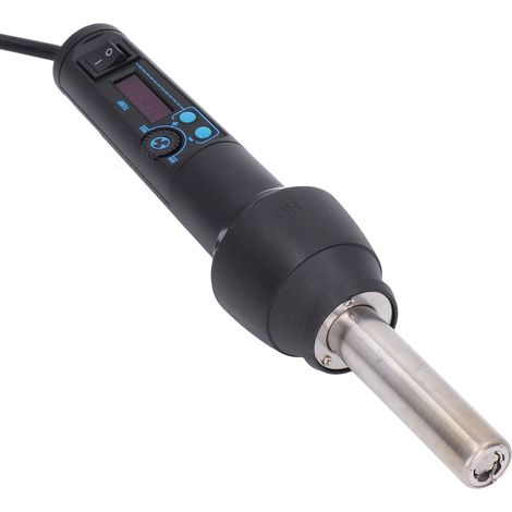 Tragbarer 700-W-Heißlufttrockner, verstellbare Heißluftpistole mit Düse, 120 l/min Luftdurchsatz, 220-V-EU-Stecker, multifunktionales Elektronik-Set (1/5)