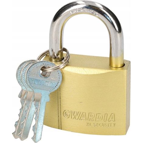 Gwardia Vorhängeschloss, 60 mm dick, MOS-anodisiert