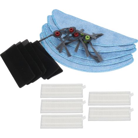 Kit de filtres en chiffon remplaçables et réutilisables pour nettoyeur de robot Yeedi K600, K700 et K680 (1/5)