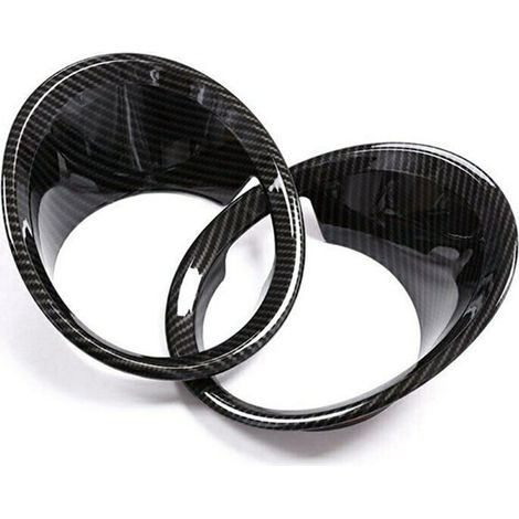 1 pair of front fog light bezels suitable for 16-19 BMW X1 F48 (1/4)